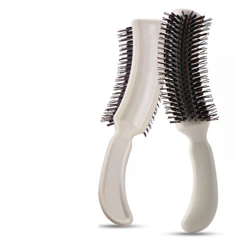 S-образная Расческа, Инструменты для укладки Визажиста, Разглаживает Вьющиеся волосы, Щетка для волос Brosse Cheveux Femme Professional Peines Para El Cabello