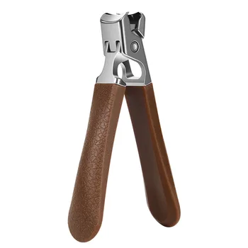 Инструменты для маникюра с защитой от брызг, кусачки для ногтей, толстый твердый ноготь, Специальный маникюр с широкими челюстями из нержавеющей стали