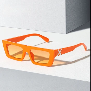 Новые Солнцезащитные очки в квадратной оправе с малой Оправой 3925 Personality, Устойчивые к ультрафиолетовому излучению 400, Универсальные солнцезащитные очки