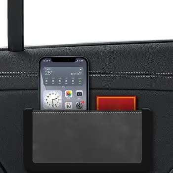 Боковой органайзер для автомобильной консоли, нескользящий автомобильный карман для хранения, чехол, держатель для мобильного телефона, заполнитель боковых зазоров, аксессуары для интерьера.