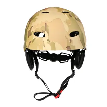 Защитный шлем для водных видов спорта для взрослых и детей, Каяк, каноэ, армейский зеленый камуфляж